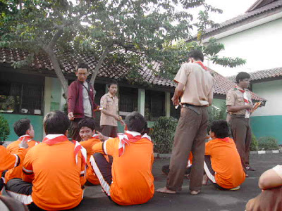 Kegiatan Perkemahan Selamat Datang Kelas X - 2010