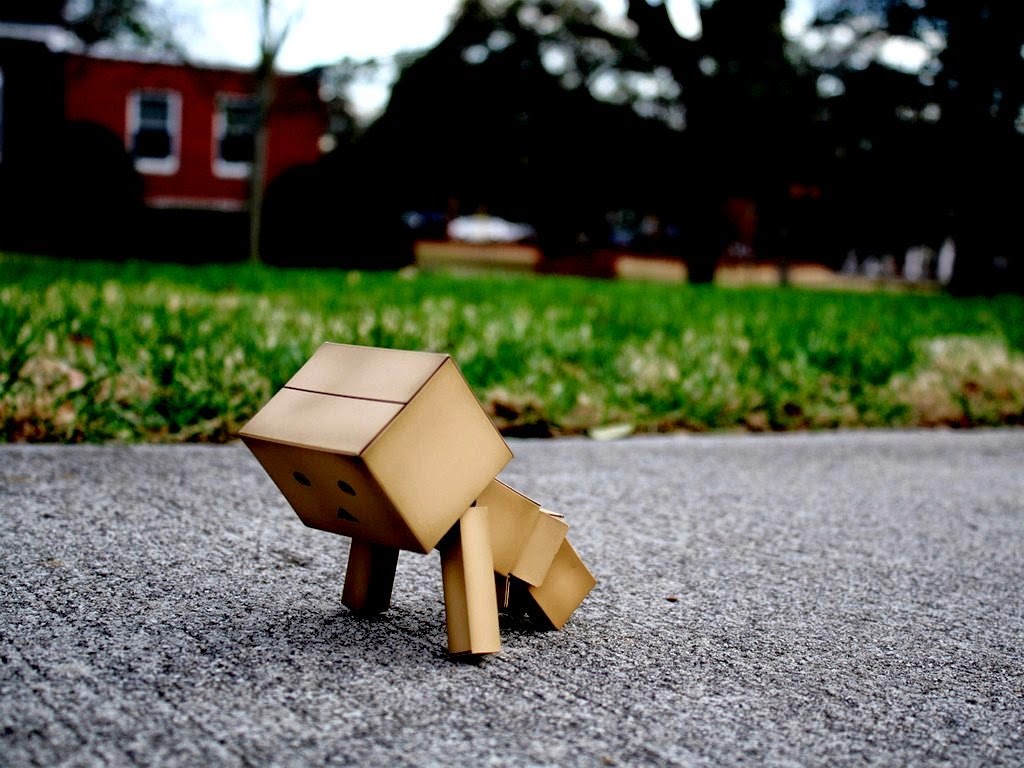 Wallpaper Atau DP BBM Danbo Sedih Khusus Android 2015