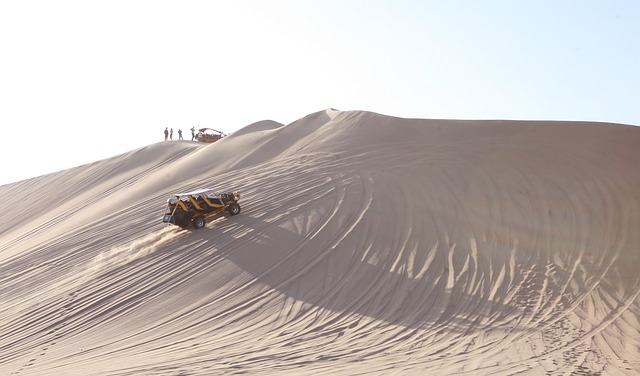 Ica and the Sand Dunes at Huacachina, Huacachina, Peru, Travel, Tourist Attractions, Tourism, Sand, Desert, sand desert,