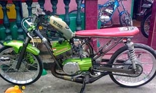 Modifikasi Motor Yamaha Vega R Lama