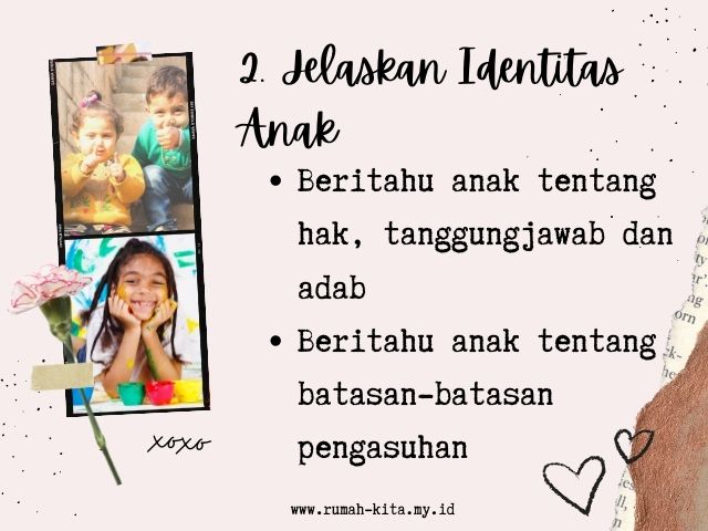 menjelaskan identitas anak