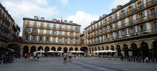 Casco antiguo de San Sebastián.