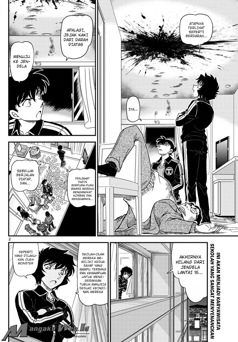 Detective Conan Chapter 1001 Update- Setan Merah