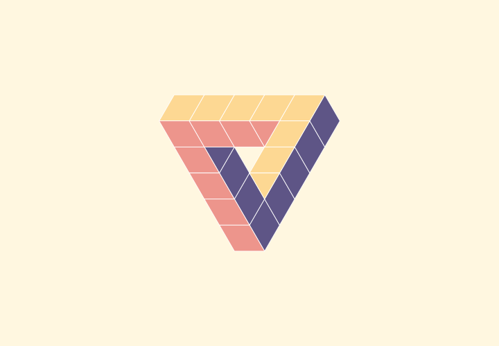 I Love Geometry, Flat Design Triangle