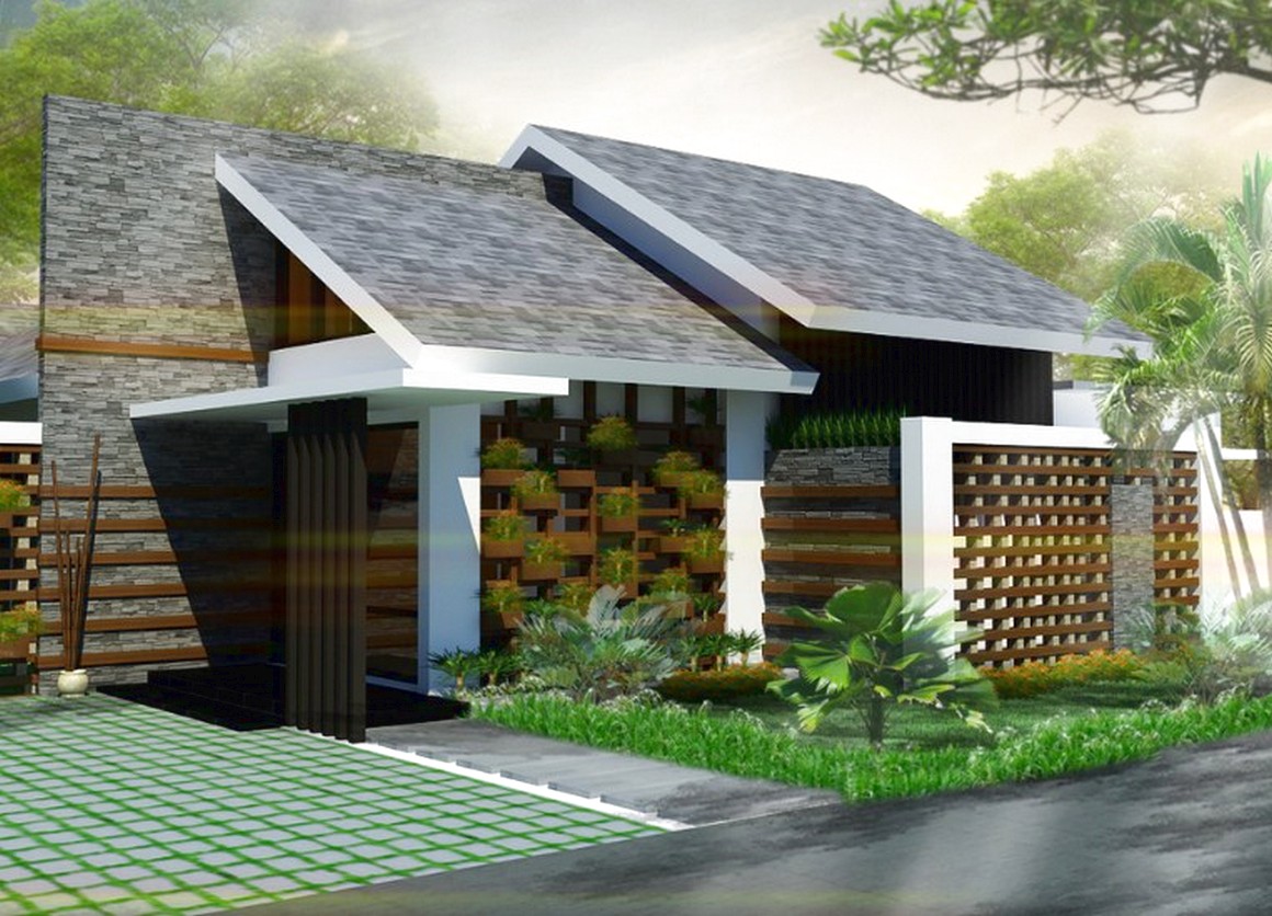 29 Model Dan Bentuk Atap Rumah Minimalis Modern Serta Indah