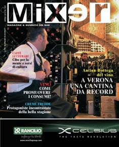 Mixer. Magazine & business del bar 255 - Aprile 2013 | TRUE PDF | Mensile | Professionisti | Ristorazione | Cibo | Bevande
Mixer da 30 anni accompagna l’evoluzione e l’innovazione del mondo del fuori casa, raccontando storie di imprenditori, aziende, prodotti. Rappresenta da sempre il riferimento dell’informazione professionale per i pubblici esercizi e mezzo insostituibile per le imprese che si rivolgono al canale fuori casa.
Organo di stampa della Fipe-Confcommercio, grazie anche al contributo di specialisti e professionisti, affronta ogni mese temi specifici e di attualità con i «Dossier», la sezione «Pubblico Esercizio» con il mondo bar e ospitalità in primo piano, la ristorazione con le nuove rubriche «Il Vocabolario delle Attrezzature» e «Le Catene», la Mixability con i bartender e gli chef più in del momento, la Professione con consigli e idee per l’attività quotidiana.
La rivista raggiunge ogni mese una selezione qualificata di bar, wine bar, ristoranti, pizzerie e hotel in Italia.