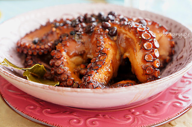 Octopus with Balsamic & Raisins