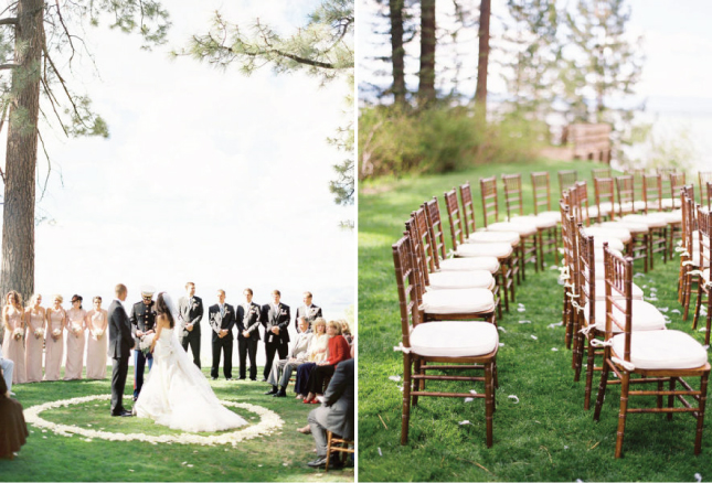 Round Ceremony SetUps Belle the Magazine The Wedding Blog For The 