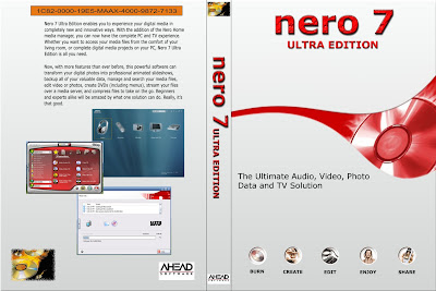 Nero 7 Ultra Edition Completo CD Capa
