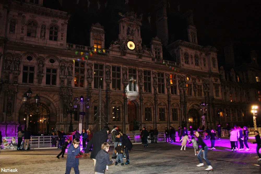 grande patinoire 2014 Hôtel de ville de Paris