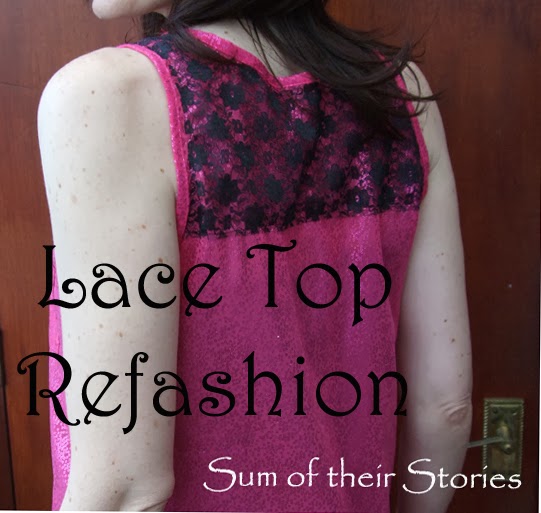 Lace Top Refashion