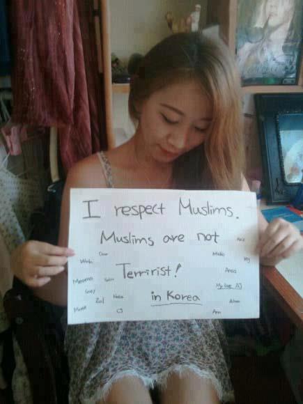 Serius Luahan Gadis Korea Mengenai Orang  Islam Gambar  