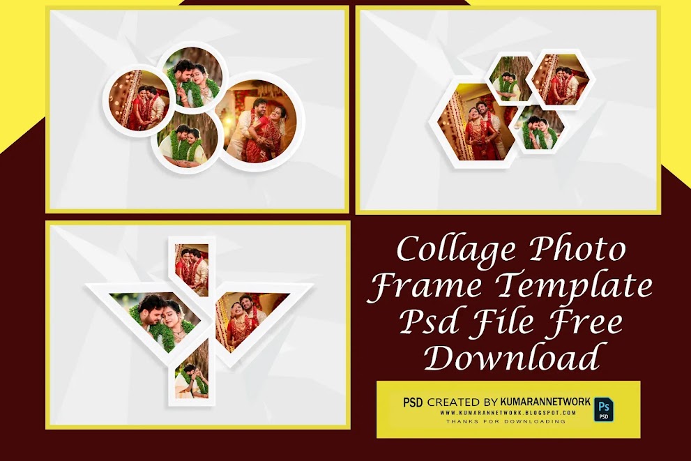 Photo Collage Templates Psd File Free Download