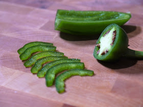 sliced jalapeno