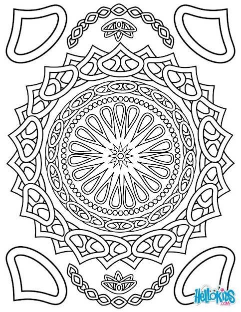 Coloring For Adults Worksheet