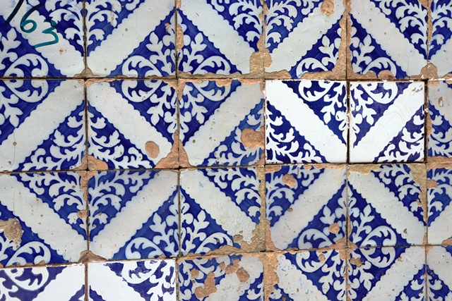 Azulejos - herança portuguesa em São Luís, no Maranhão