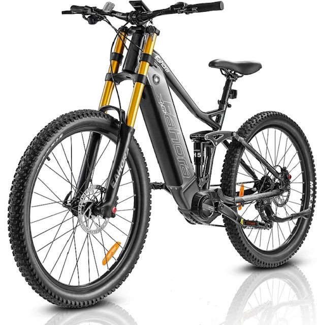 eAhora ACE 27Mph Electric Bike Mountain-Bikes