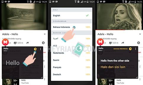 Cara Translate Lirik Lagu YouTube di Android Cara Translate Lirik Lagu Youtube Di Android