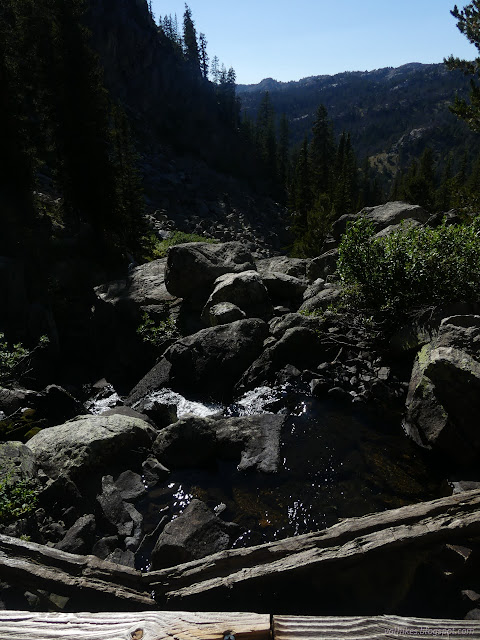 111: creek with waterfall tops