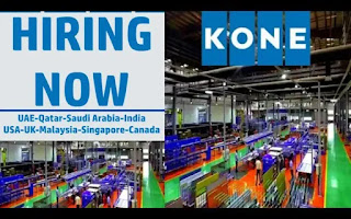 KONE Elevator Careers UAE, KSA, Singapore, India, USA, UK