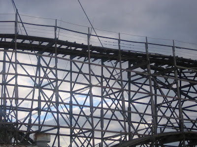 detail of the Zippin Pippin, Fairgrounds, Memphis