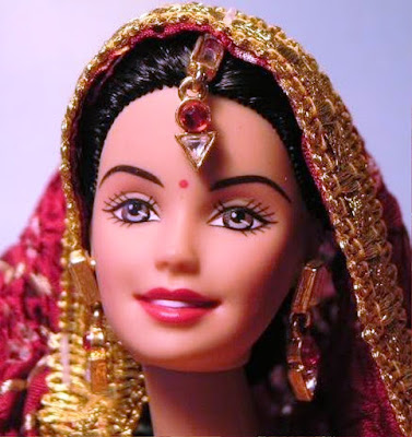 Boneka Barbie Tercantik India