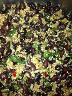 quinoa and black beans