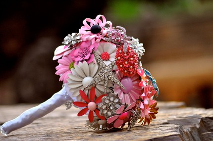 Wedding Wednesday Brooch Bouquets