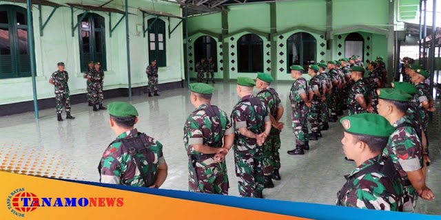 KODIM 0304/AGAM TERIMA KUNJUNGAN TIM WASLAT PERMILDAS TNI AD 