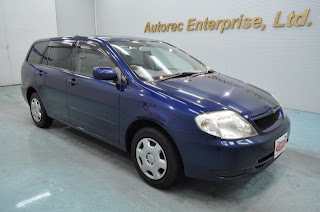 2001 Toyota Corolla Fielder to Uganda