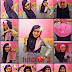 Tutorial Hijab Simple 2 Warna Segi Empat