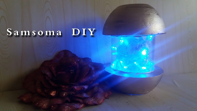 How to Make a Concrete Lamp . اعمال يدوية . افكار بالاسمنت . أعمال يدوية : صنع ديكور أباجورة مميزة بالاسمنت //  DIY  : Cement Decor  .  DIY Cement Decor .   اعمال يدوية بالبرطمنات الزجاجية  .  اصنعي بنفسك ديكور اباجورة مميزة من برطمان زجاجي واسمنت  . DIY Concrete Lamp   . اعمال يدوية بالاسمنت . 