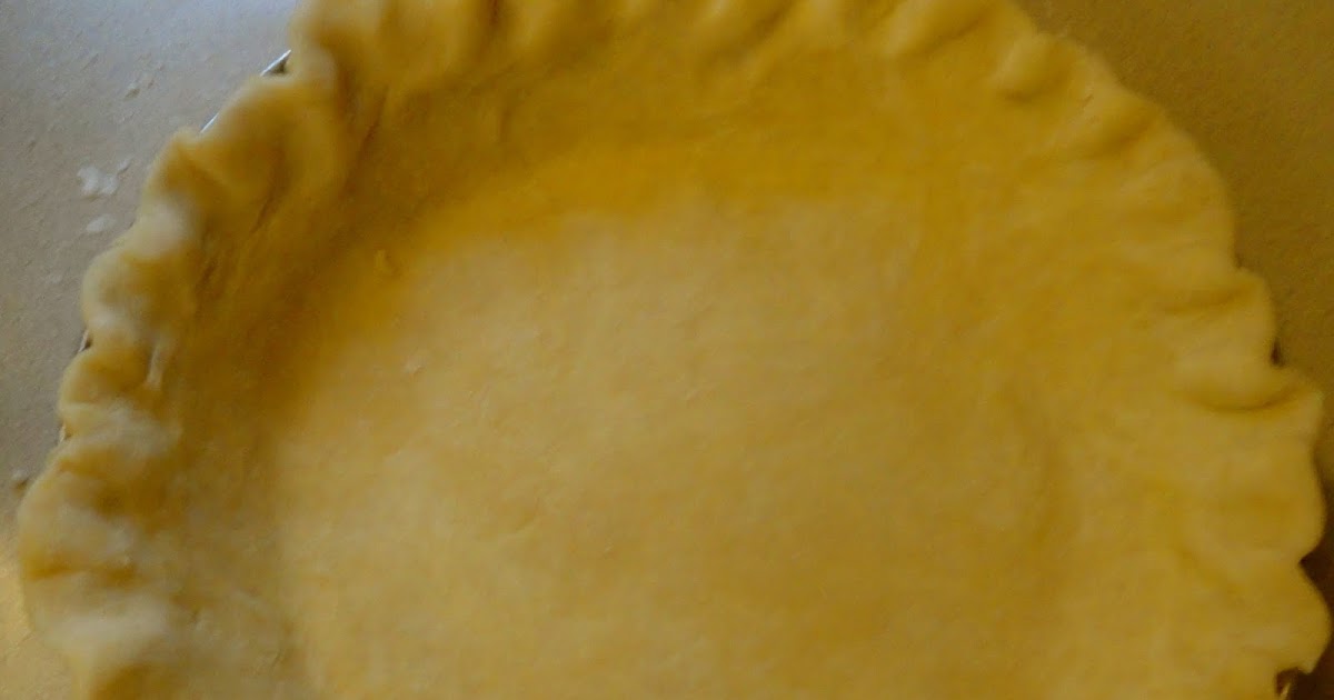 Griggs Dakota: How to: Bake an Empty Pie Crust