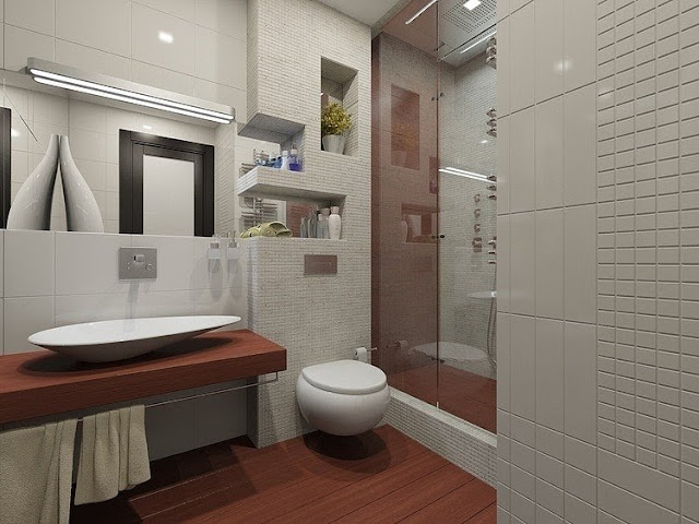 Clever design ideas apartment interior modern classic brown white theme-6