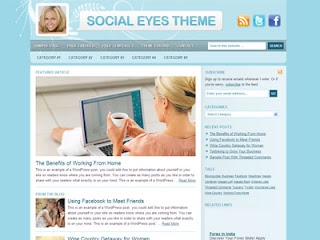 Social Eyes WordPress Theme Free Download - Genesis Framework - StudioPress