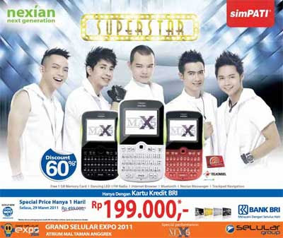 Nexian SuperStar G506 Harga Spesifikasi