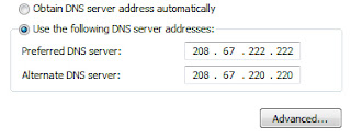 change DNS