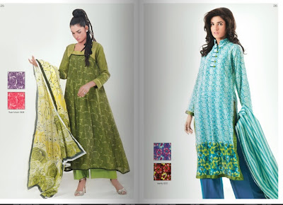 Al Karam Summer Lawn Collection 2011 Dresses For Girls