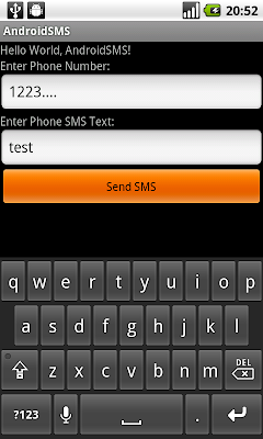 Send SMS using android.telephony.SmsManager