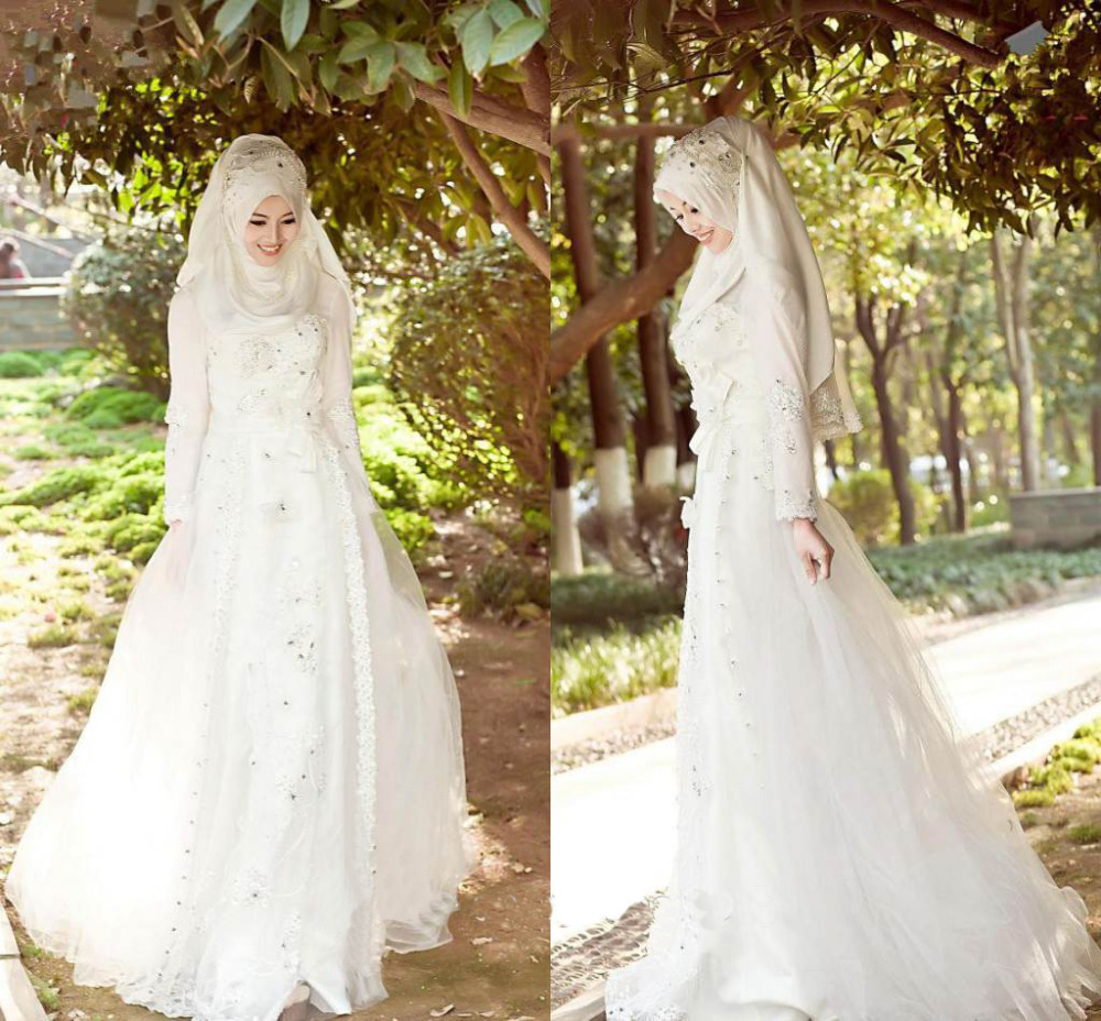 Trend 20 Gaun Pengantin Muslimah Terbaru Tahun Ini 