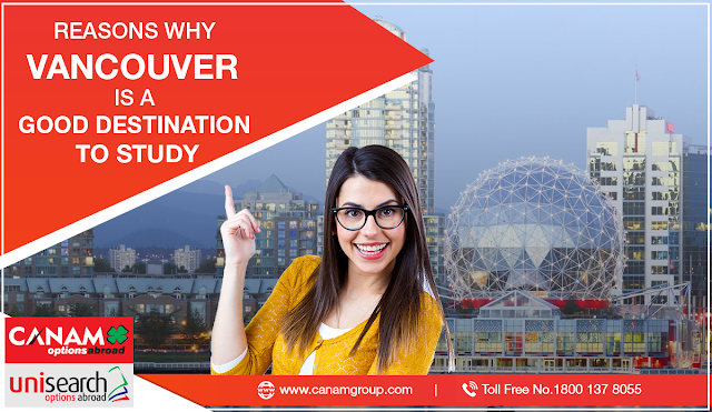 Reasons why Vancouver is a good Destination to Study