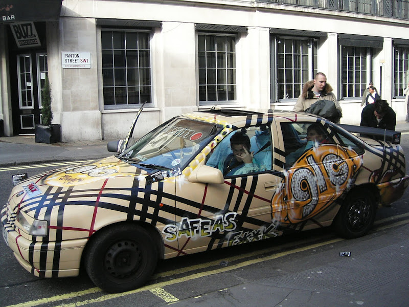 Burberry Chavalier Chav Art Car