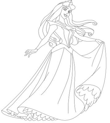 Coletanea desenhos para colorir princesas disney