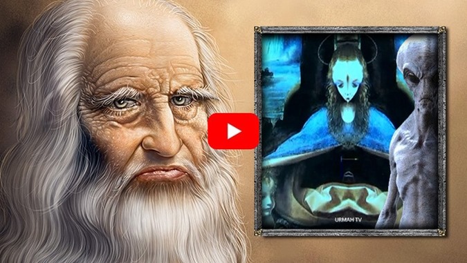 Mensagens ocultas sobre Aliens nas pinturas de Leonardo Da Vinci