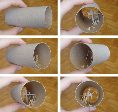 Toilet Paper Roll Art