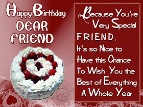 Happy Birthday Wishes For Dear Friend