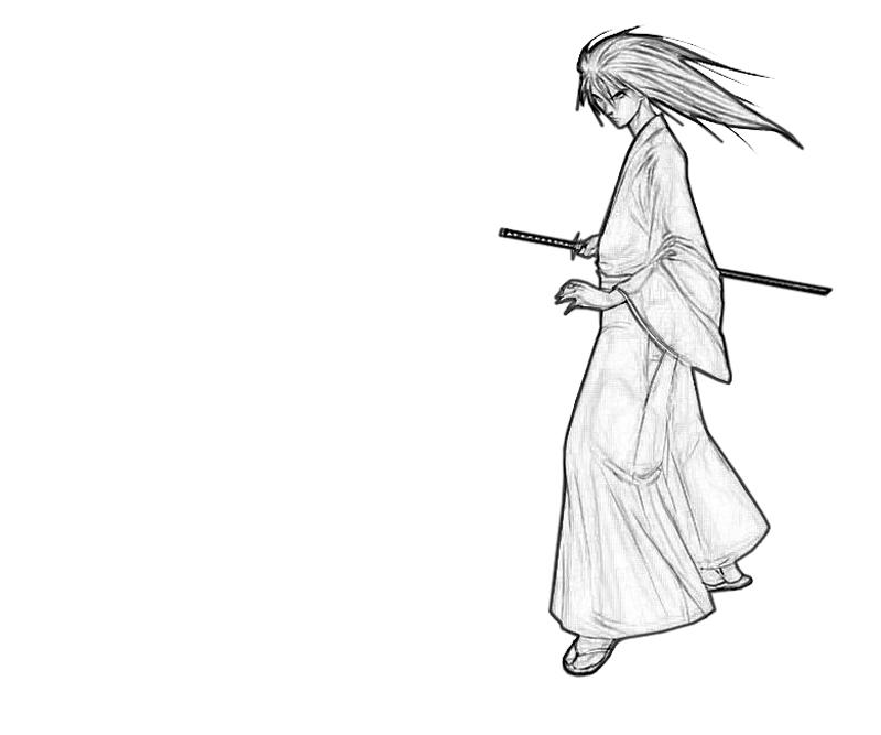 printable-kenshin-himura-sword_coloring-pages