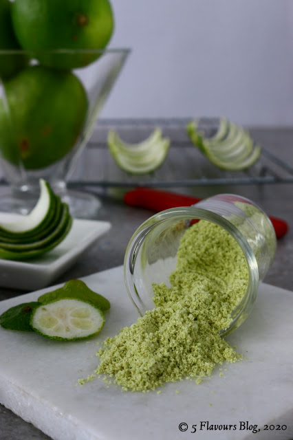 Lime Peel Powder & Limes