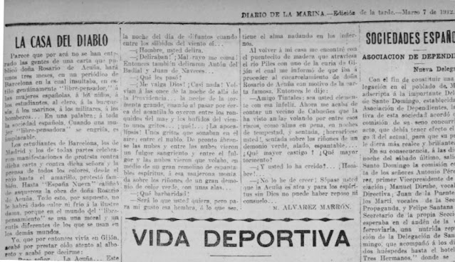 Fragmento de la publicación