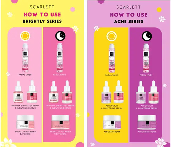 Urutan Pemakaian Serum Scarlett Whitening